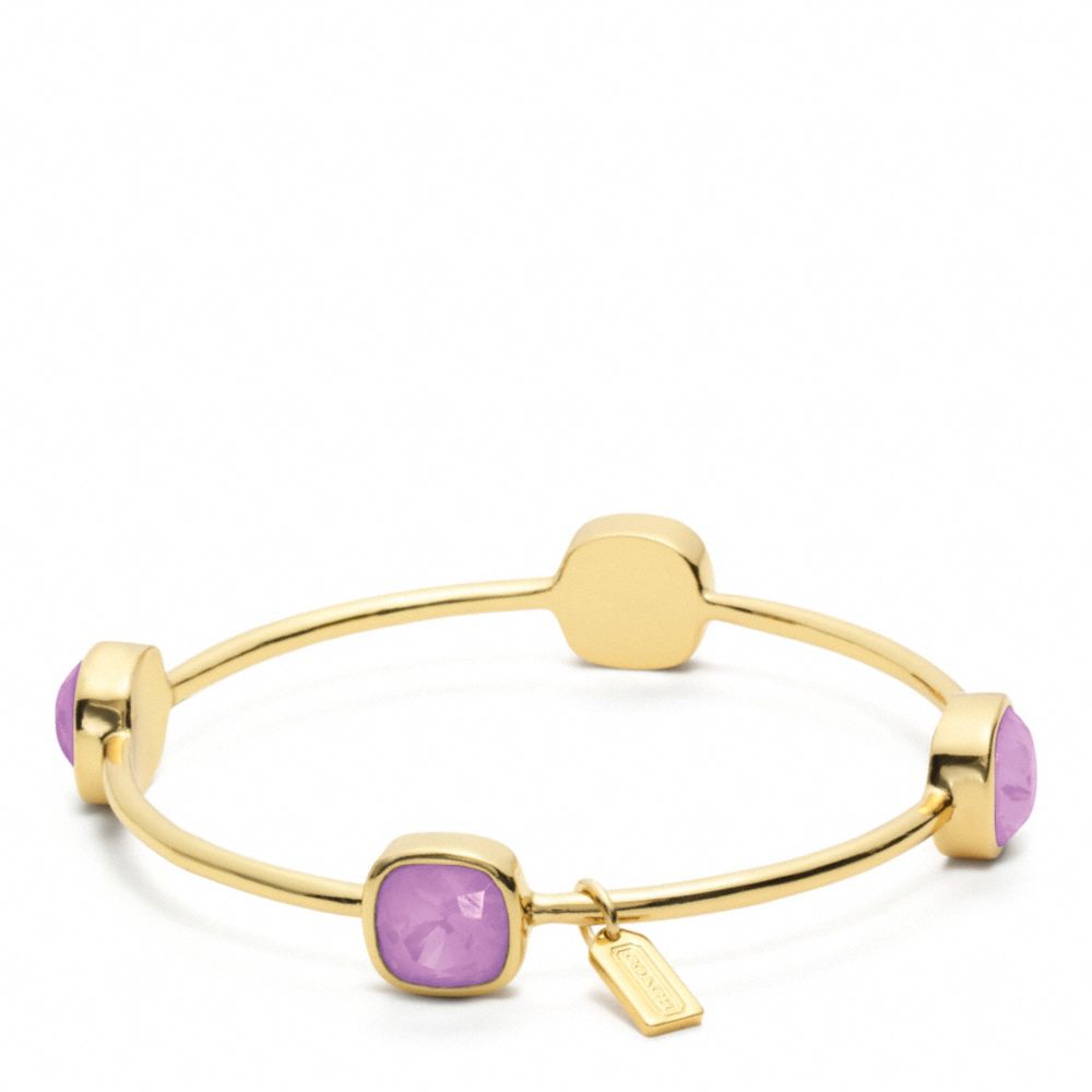 SQUARE STONE BRACELET - f96059 - F96059GDPX