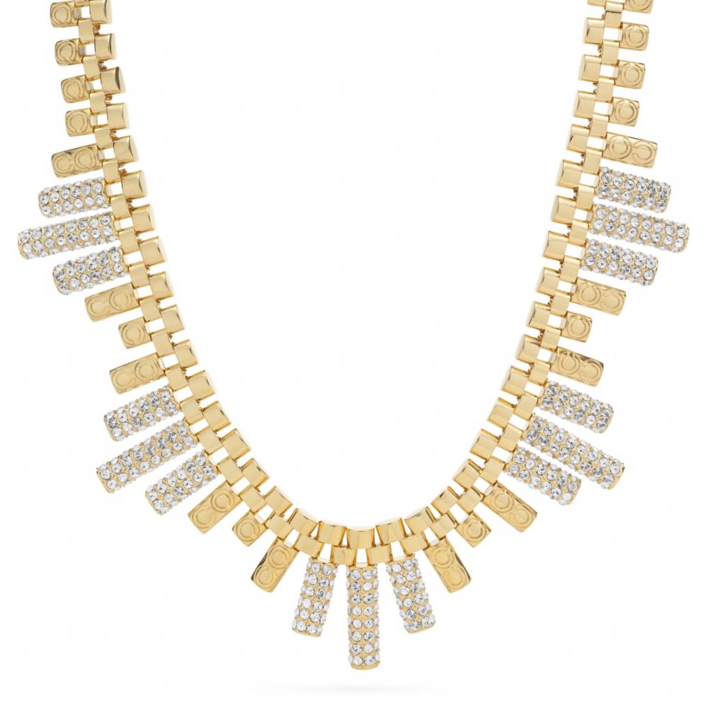 DECO BAR NECKLACE - f96334 - F96334GDGD