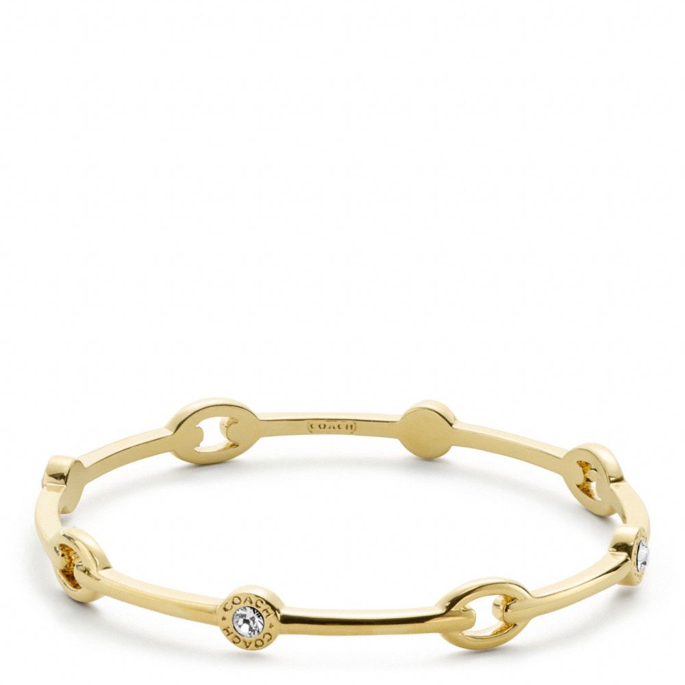 SNAPHEAD BANGLE - f96409 - F96409GDGD