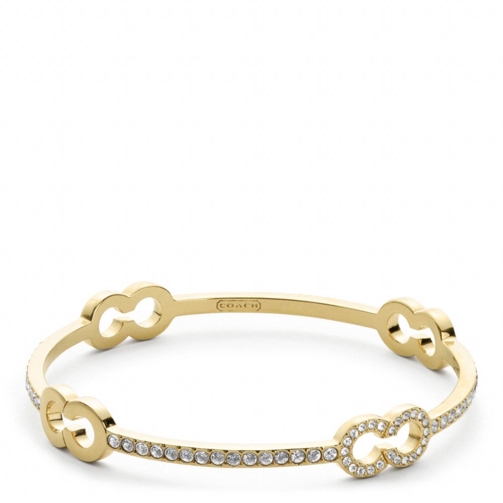 COACH PAVE OP ART BANGLE -  - f96410