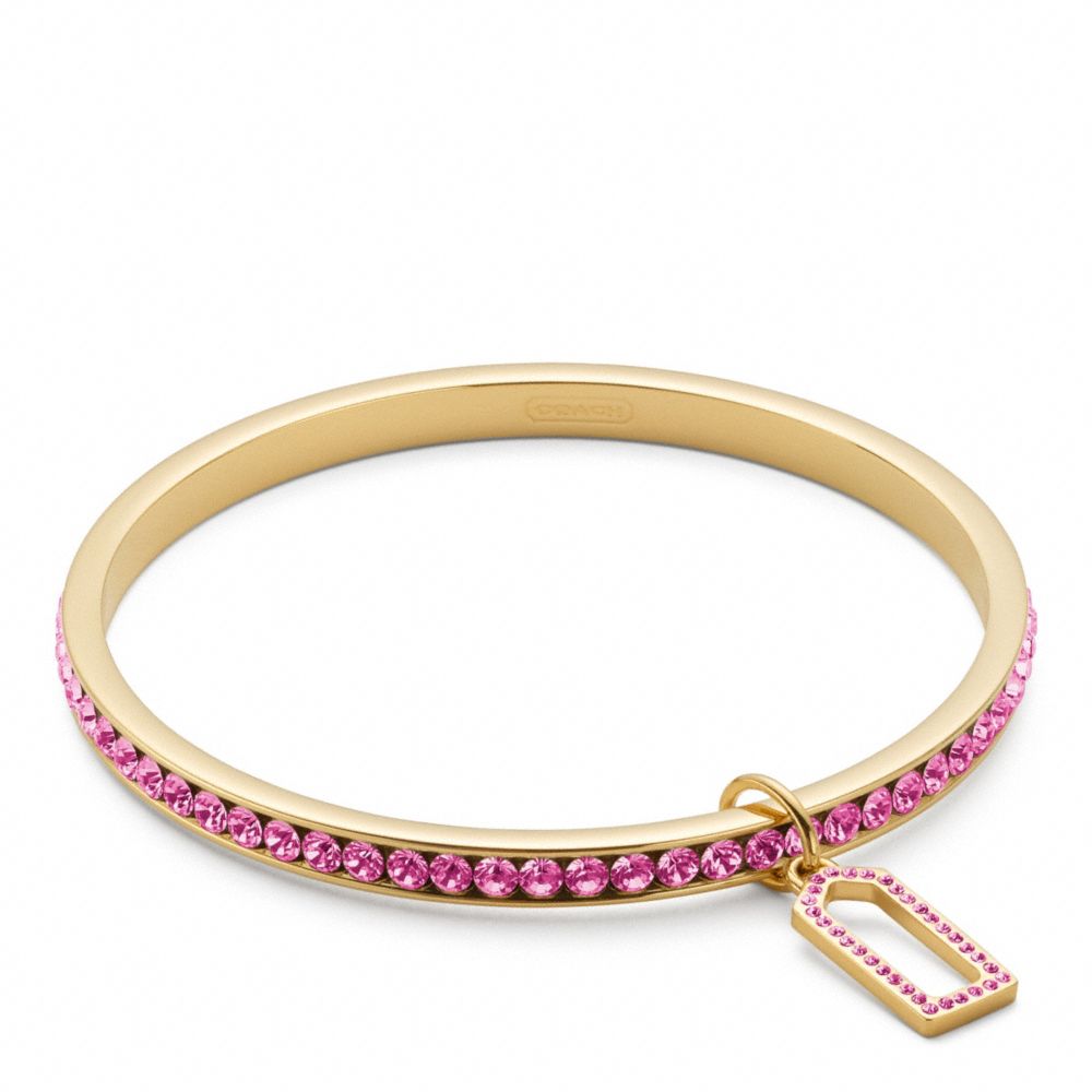 COACH f96416 PAVE BANGLE 