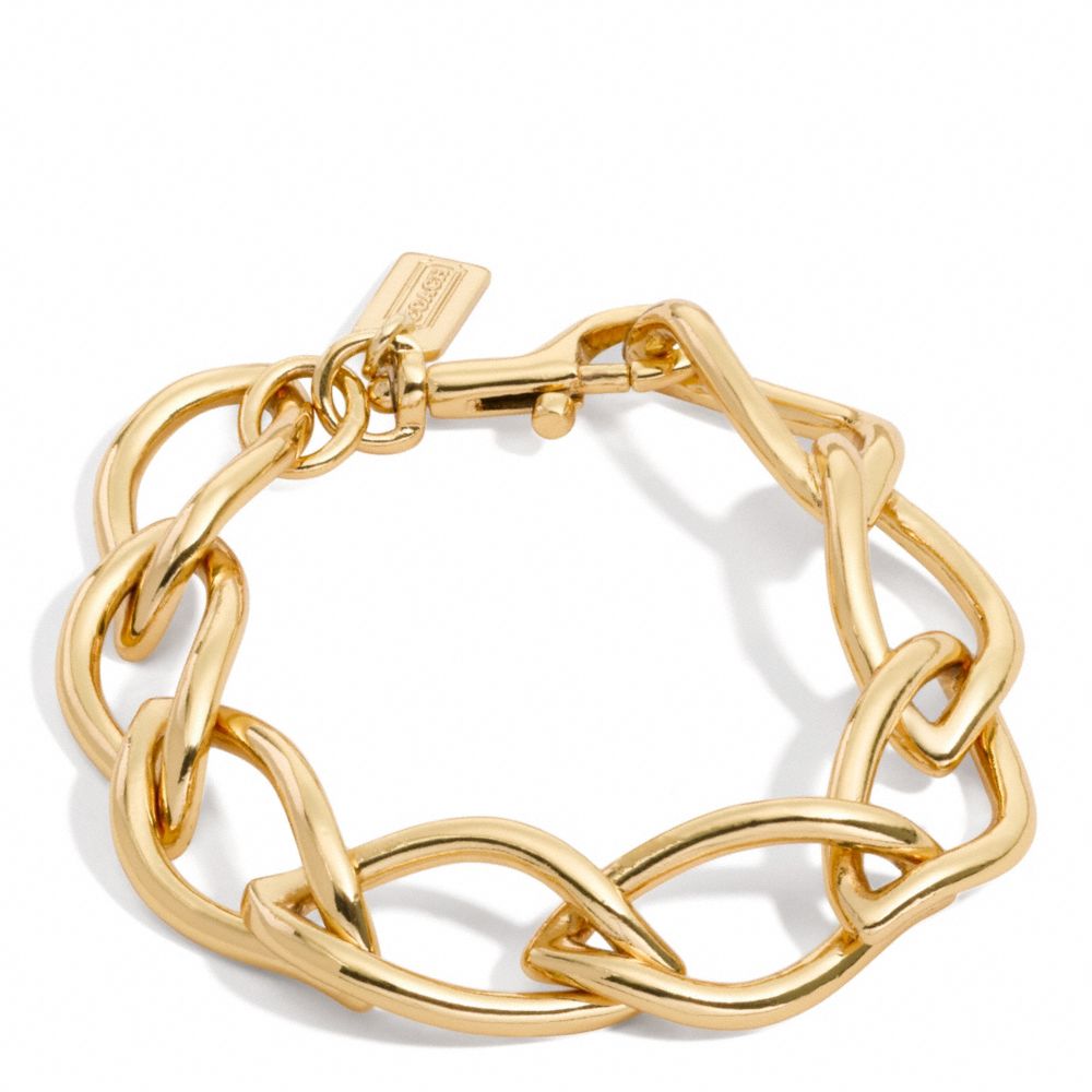 LEAF CHAIN BRACELET COACH F96535