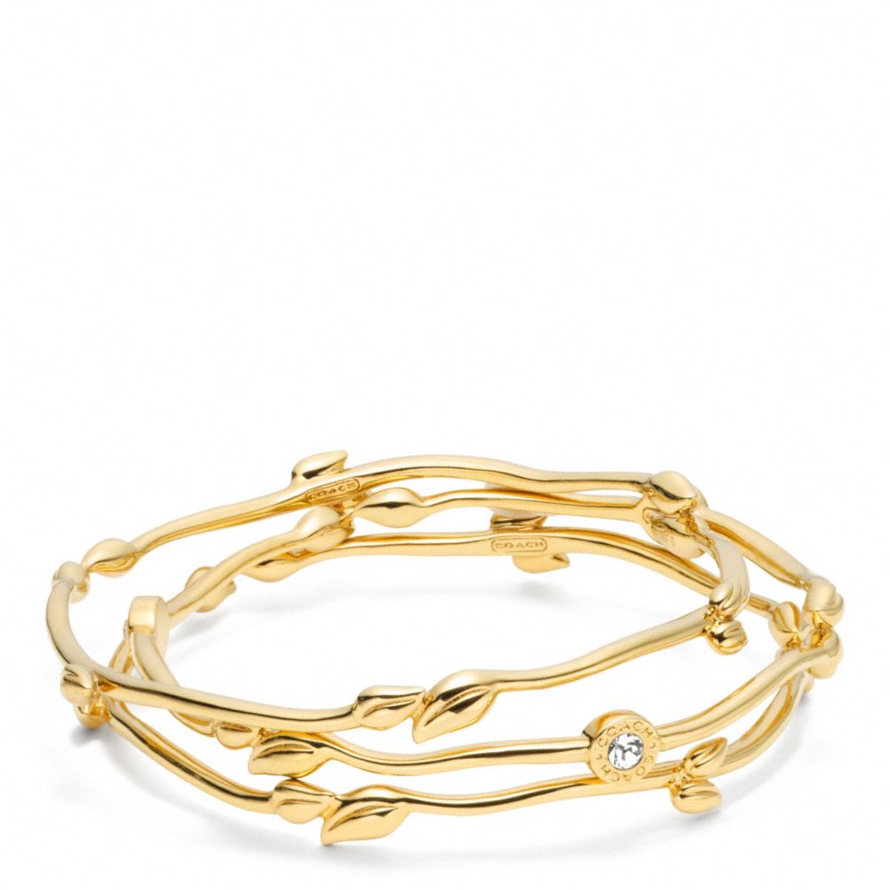 COACH F96562 LEAF BRACELET SET ONE-COLOR