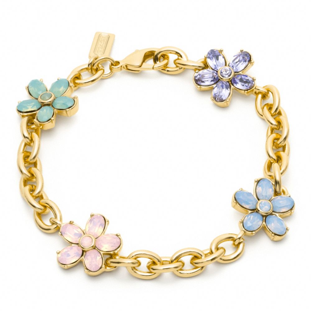 COACH GLASS FLOWER BRACELET -  - f96639