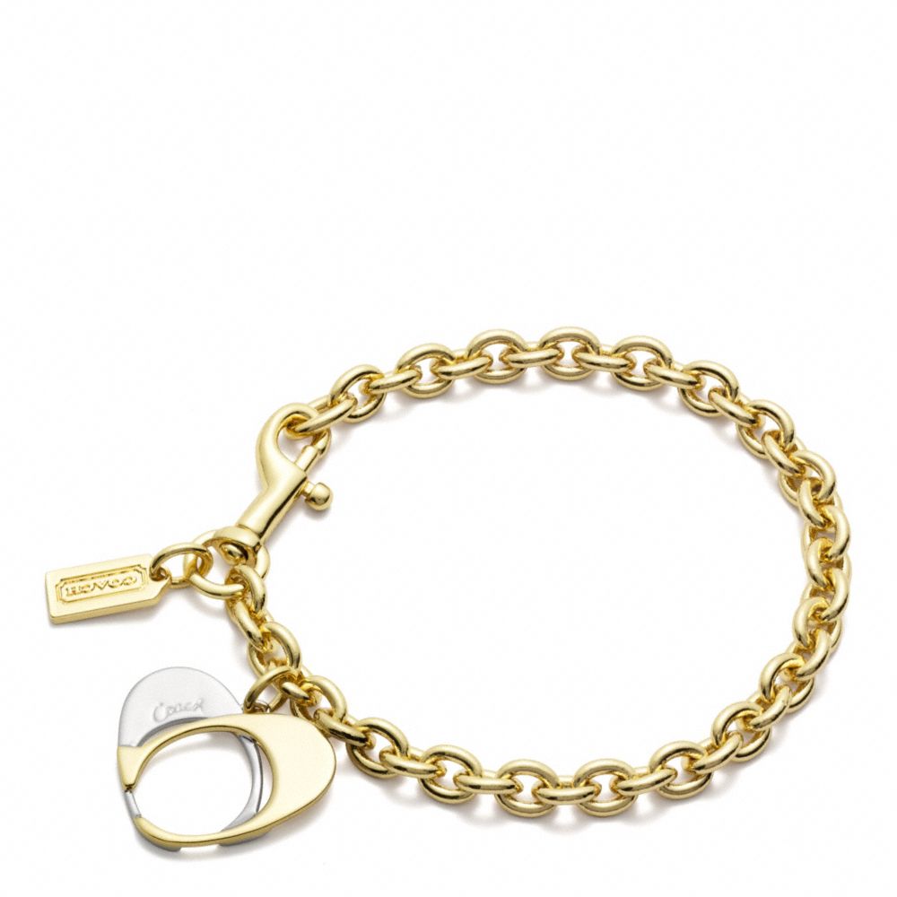 COACH POPPY SIGNATURE CHARM BRACELET - ONE COLOR - F96647