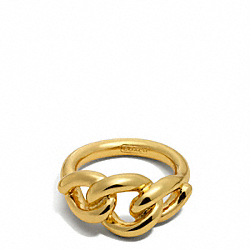 COACH F96726 - CHAIN RING ONE-COLOR