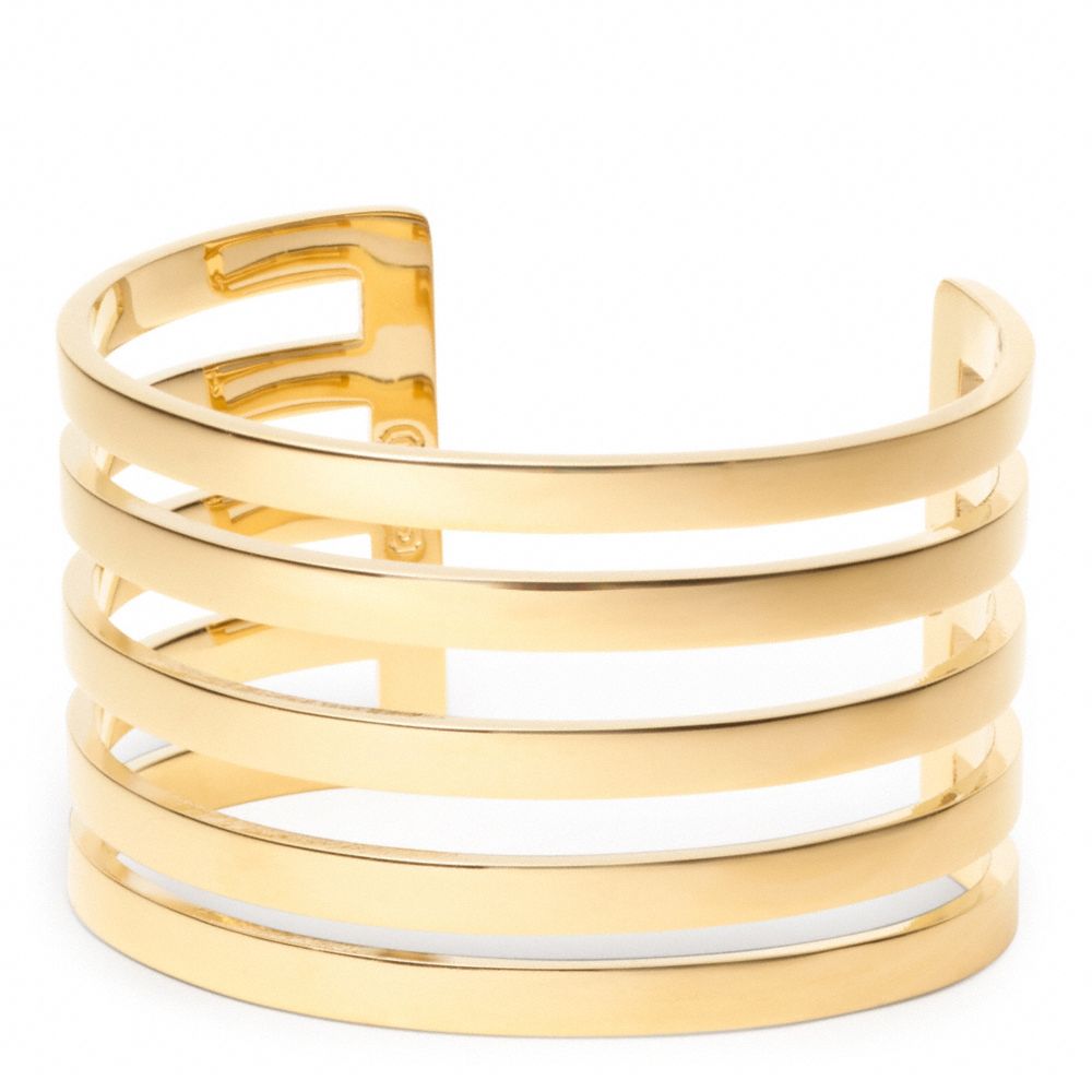 LINEAR CUT OUT CUFF - f96774 - F96774GDGD