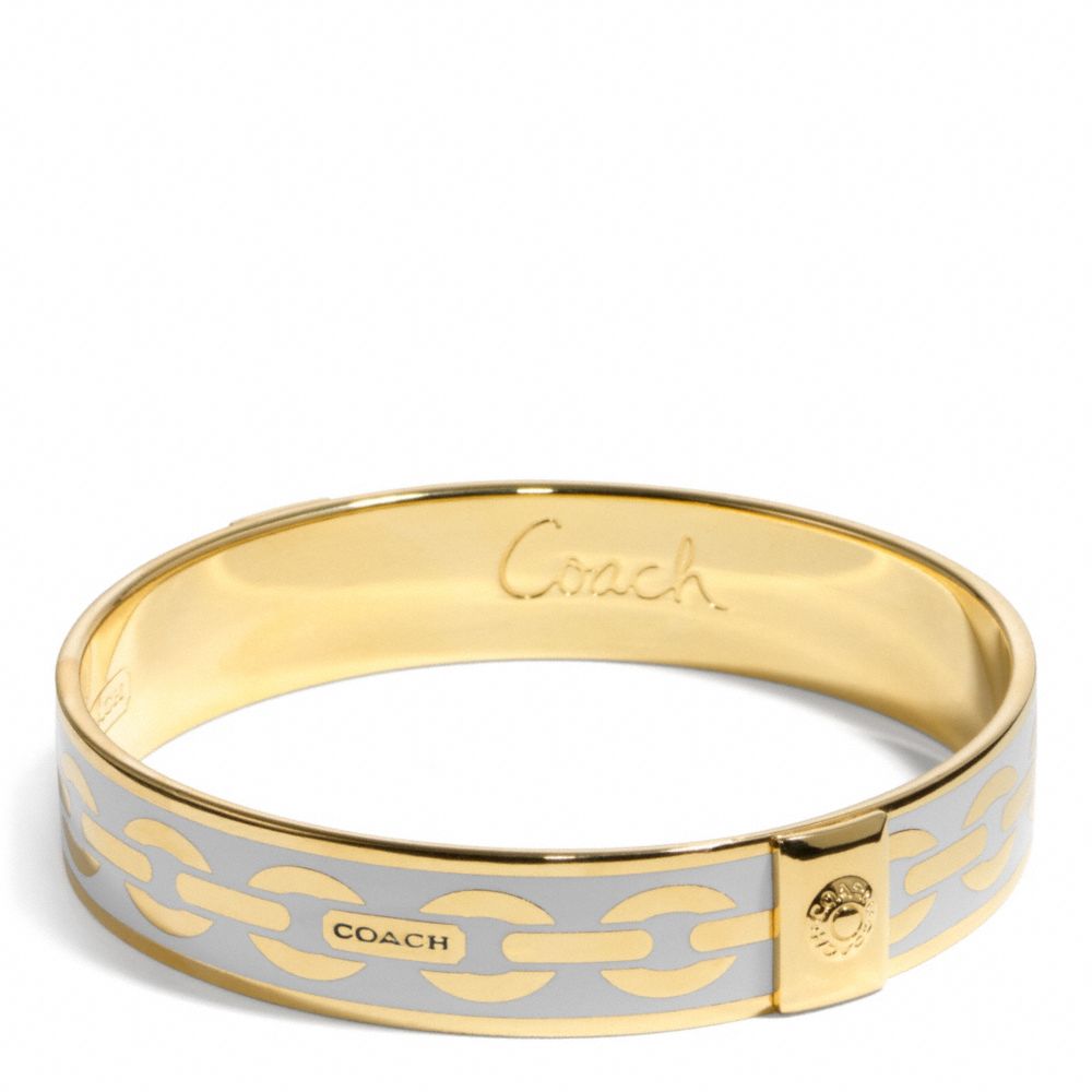 COACH F96814 - HALF INCH LINK BANGLE ONE-COLOR