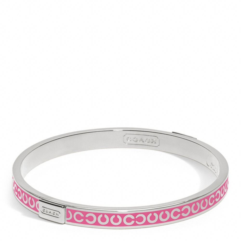 THIN OP ART BANGLE - f96856 - F96856SVFX