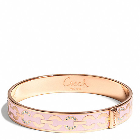 COACH F96965 THIN OP ART PAVE BANGLE ONE-COLOR