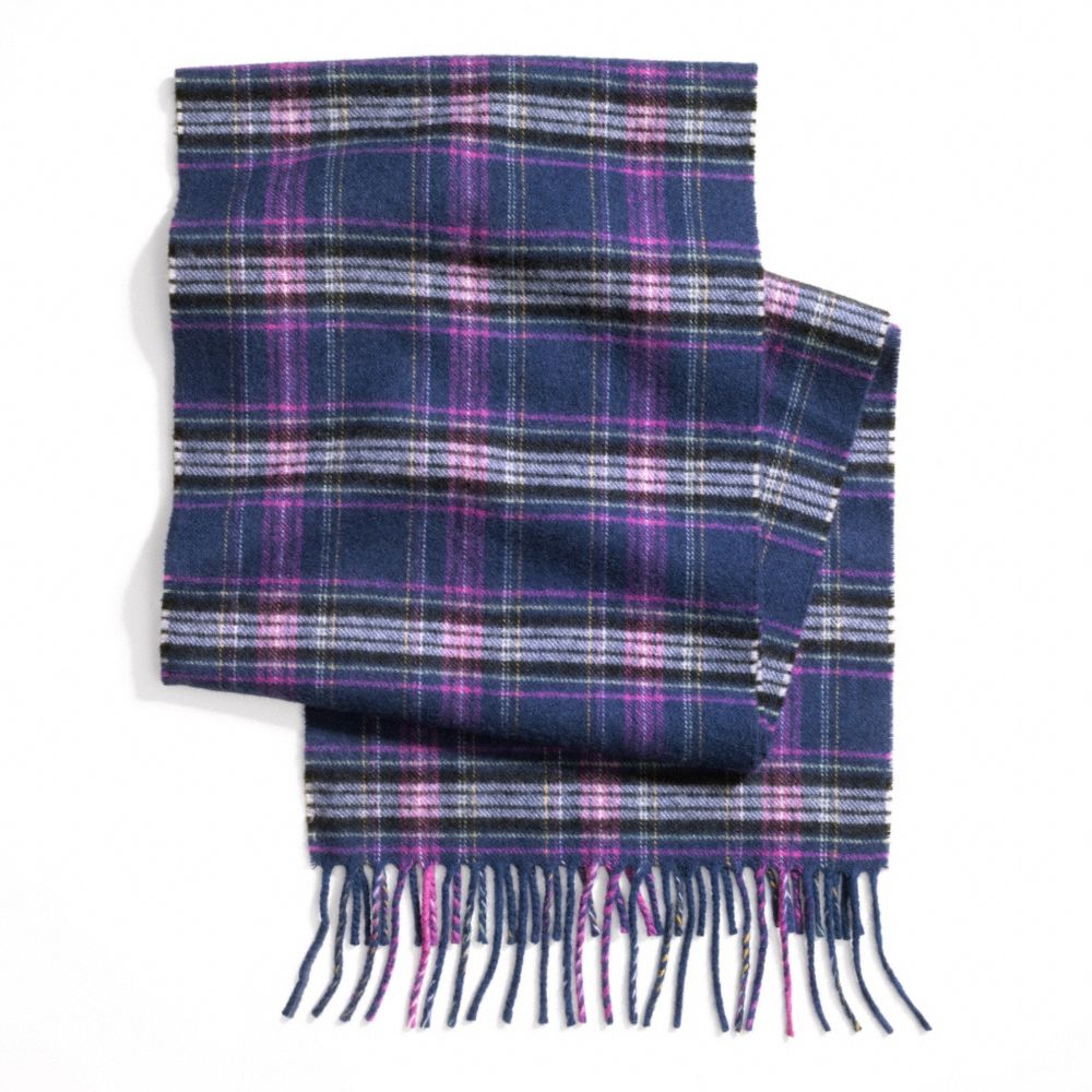 TARTAN MUFFLER - f97394 - MULTICOLOR/BLUE