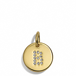 BOXED PAVE B CHARM - f99759 - F99759GDCY