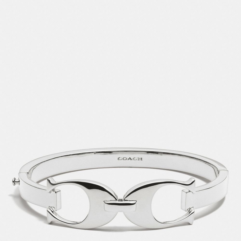 COACH F99965 Signature C Link Bangle SILVER