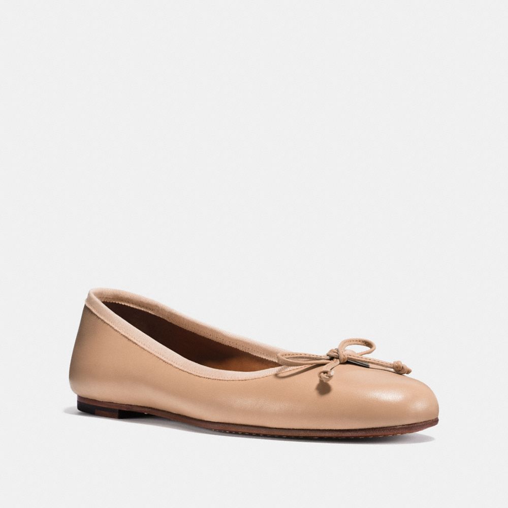 coach lola ballet flat