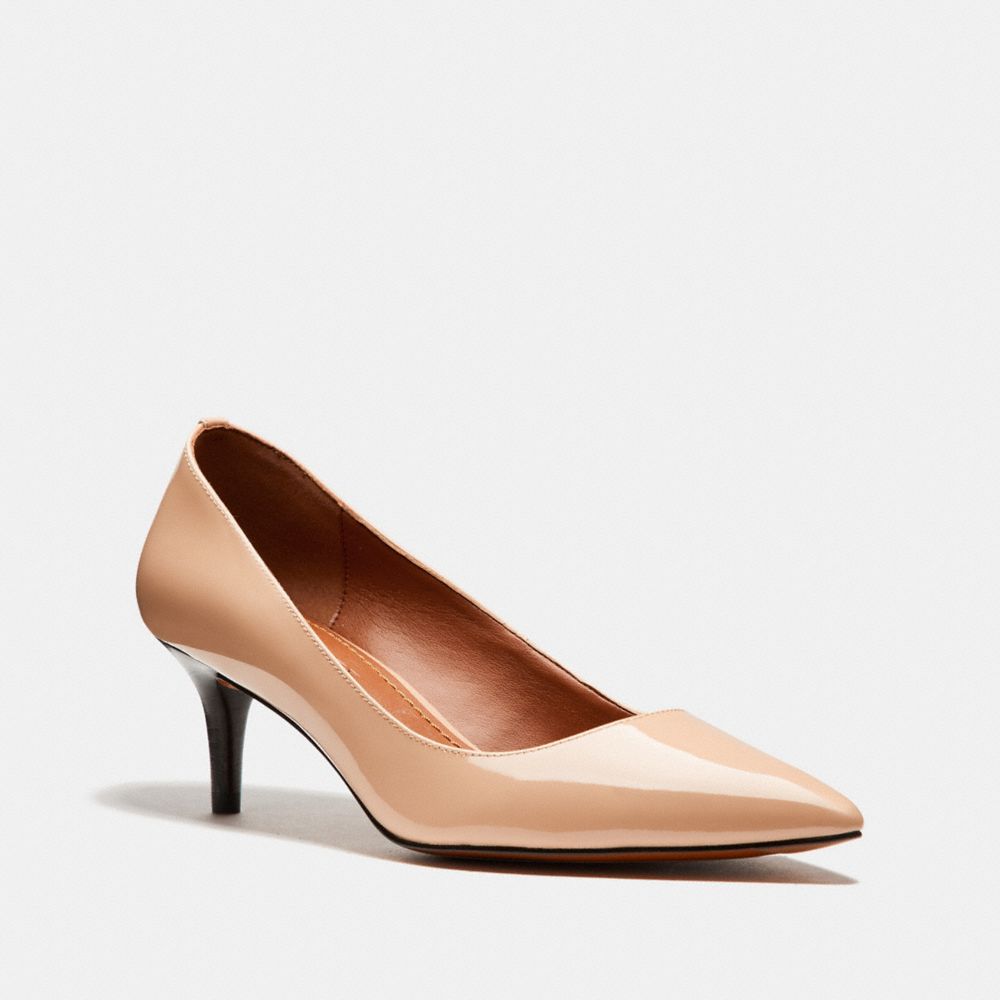 MID HEEL PUMP - BEECHWOOD - COACH FG1479