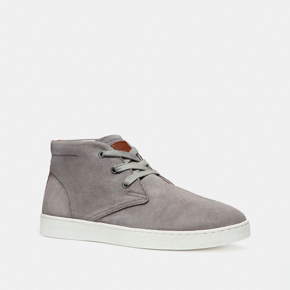 COACH SUEDE BOOT - HEATHER GREY - FG1504