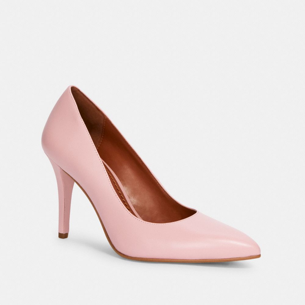 POINTED TOE PUMP - BLUSH - COACH FG1538