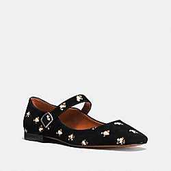 MARY JANE WITH PRAIRIE PRINT - FG1825 - BLACK