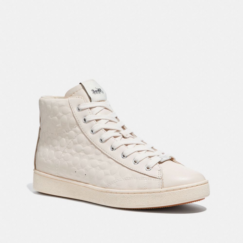 C204 HIGH TOP SNEAKER - fg1851 - CHALK