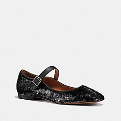 MARY JANE WITH SEQUINS - FG1895 - BLACK