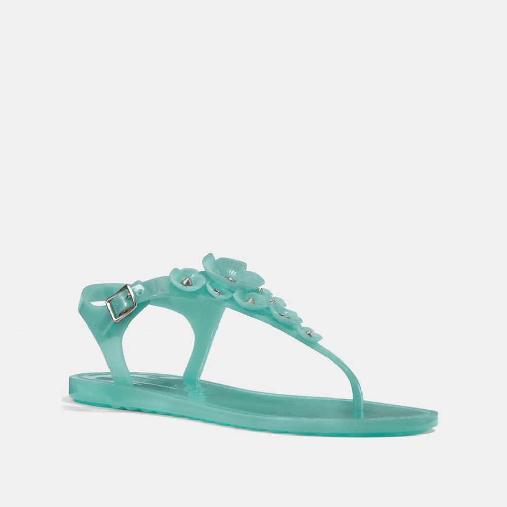 COACH FG2070 Tea Rose Multi Jelly Sandal MARINE