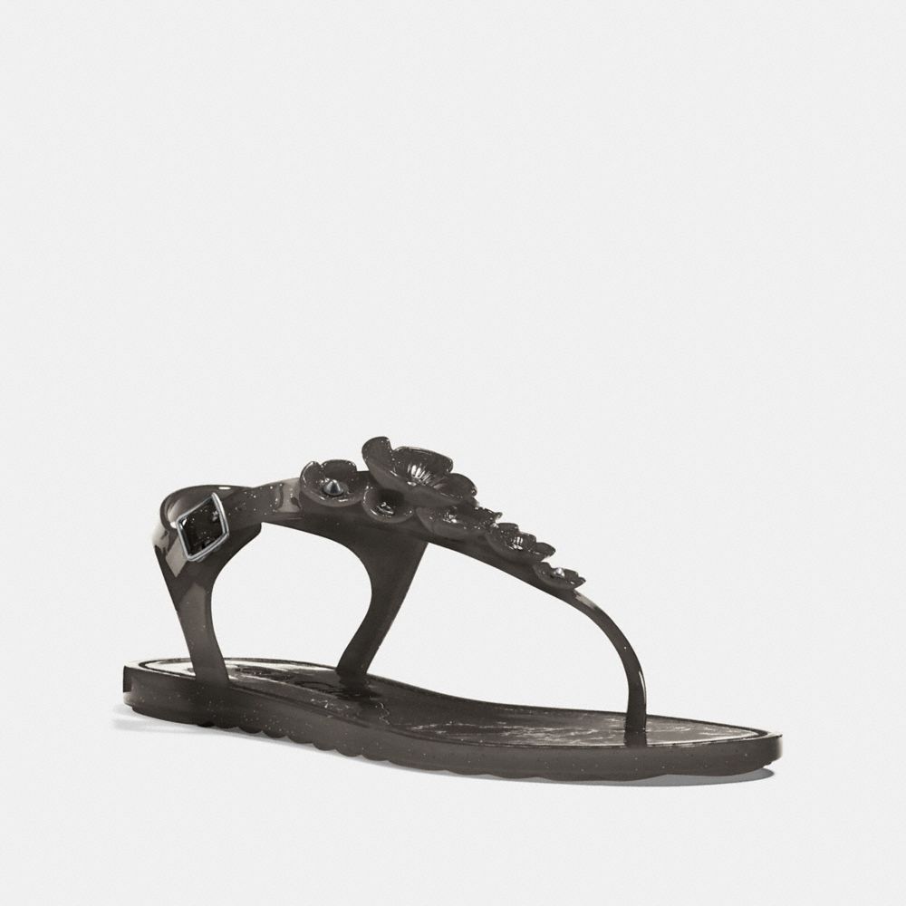 TEA ROSE JELLY SANDAL - FG2071 - BLACK