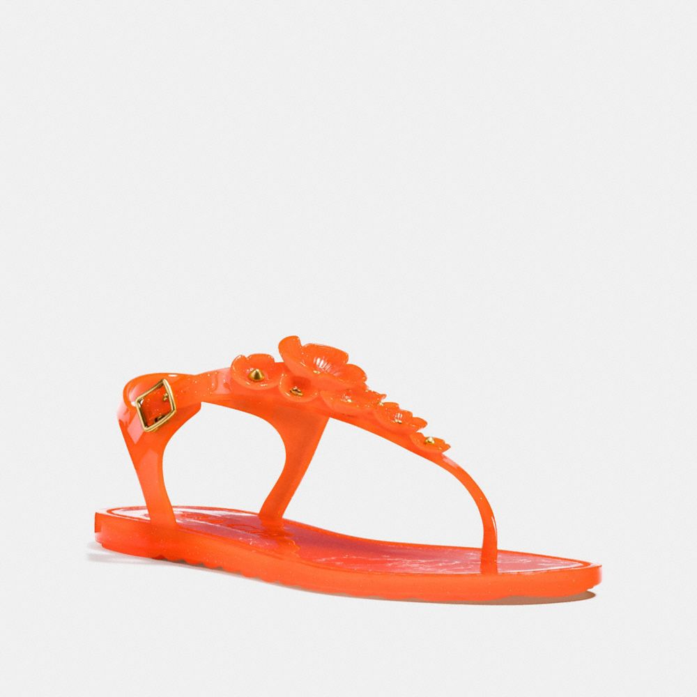 TEA ROSE JELLY SANDAL - FG2071 - MANDARIN