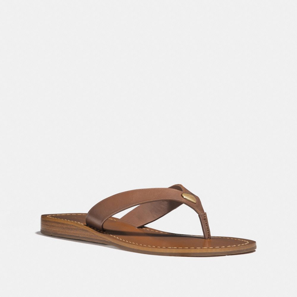 COACH fg2097 ELLIS SANDAL SADDLE