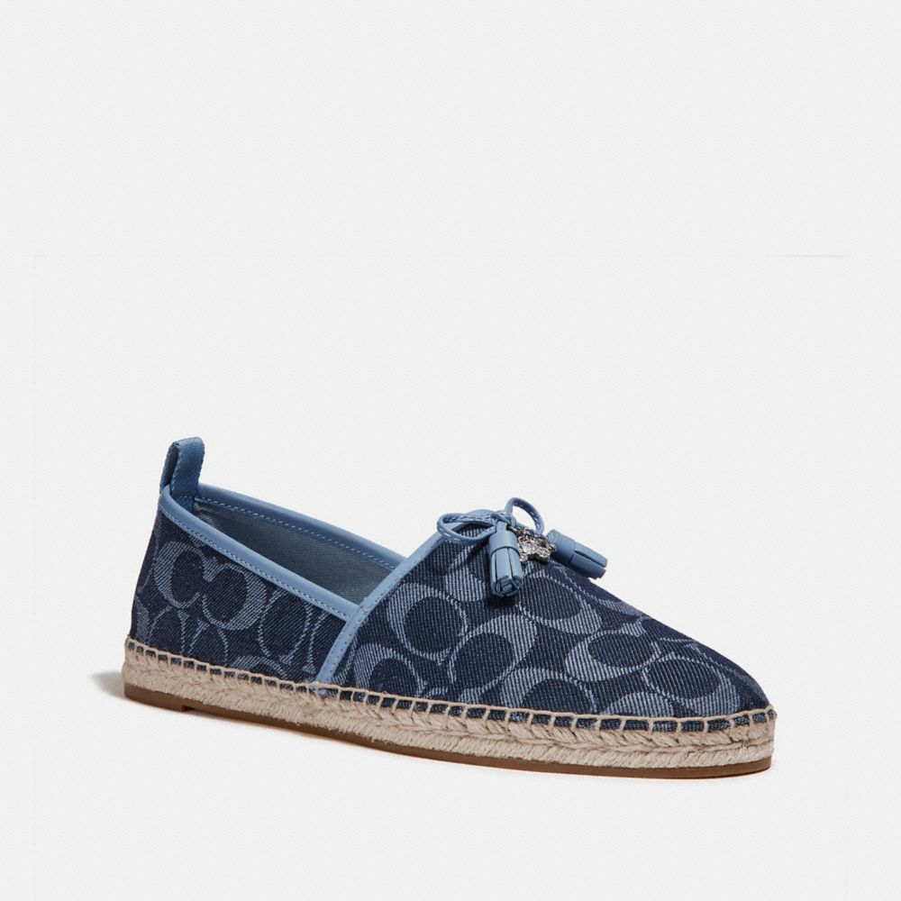 COACH FG2145 Madison Espadrille DENIM/POOL