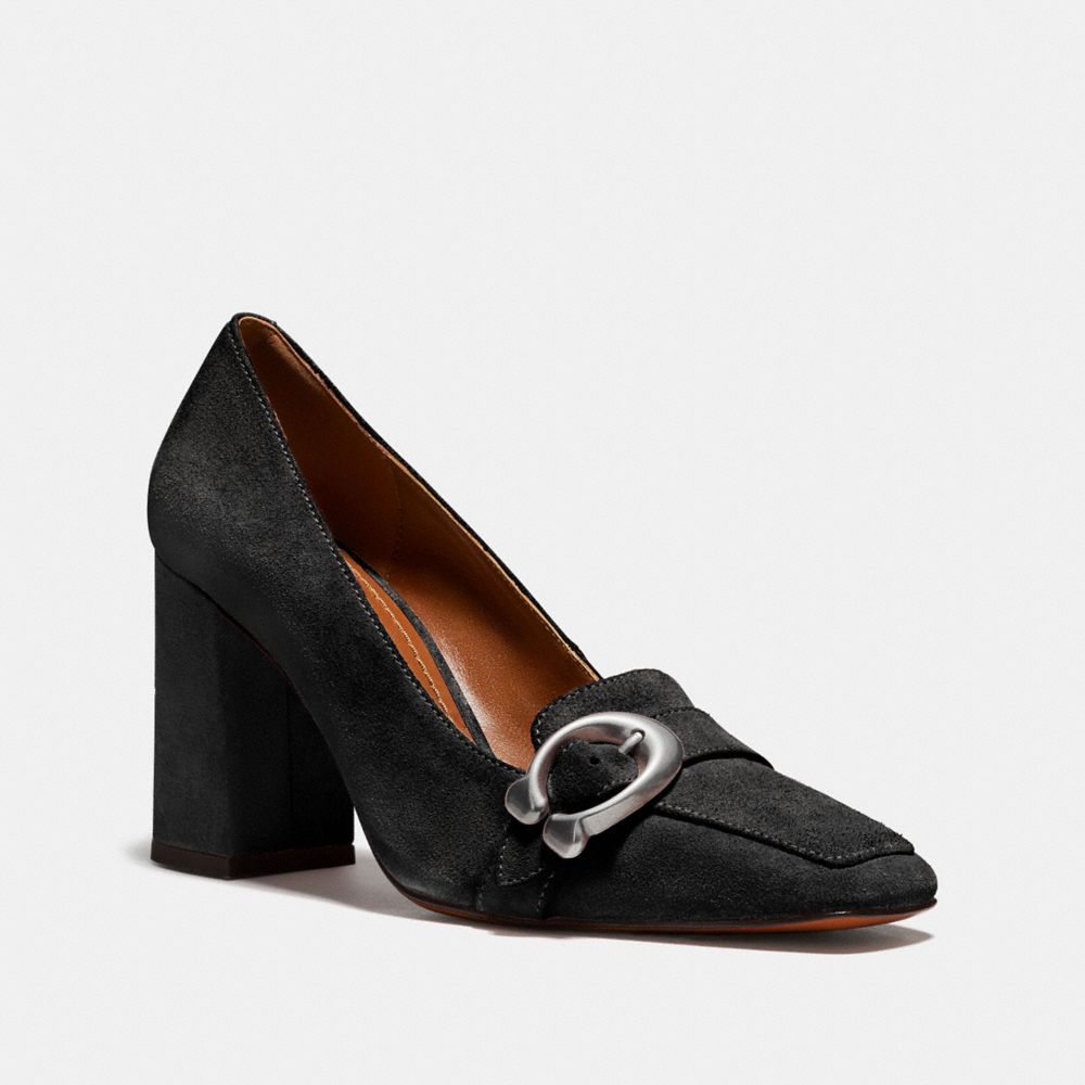 COACH JADE LOAFER - BLACK - FG2391