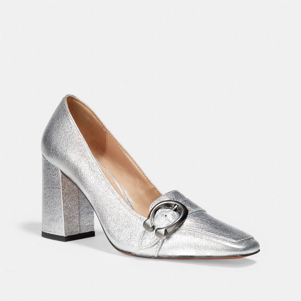 COACH FG2395 Jade Loafer SILVER