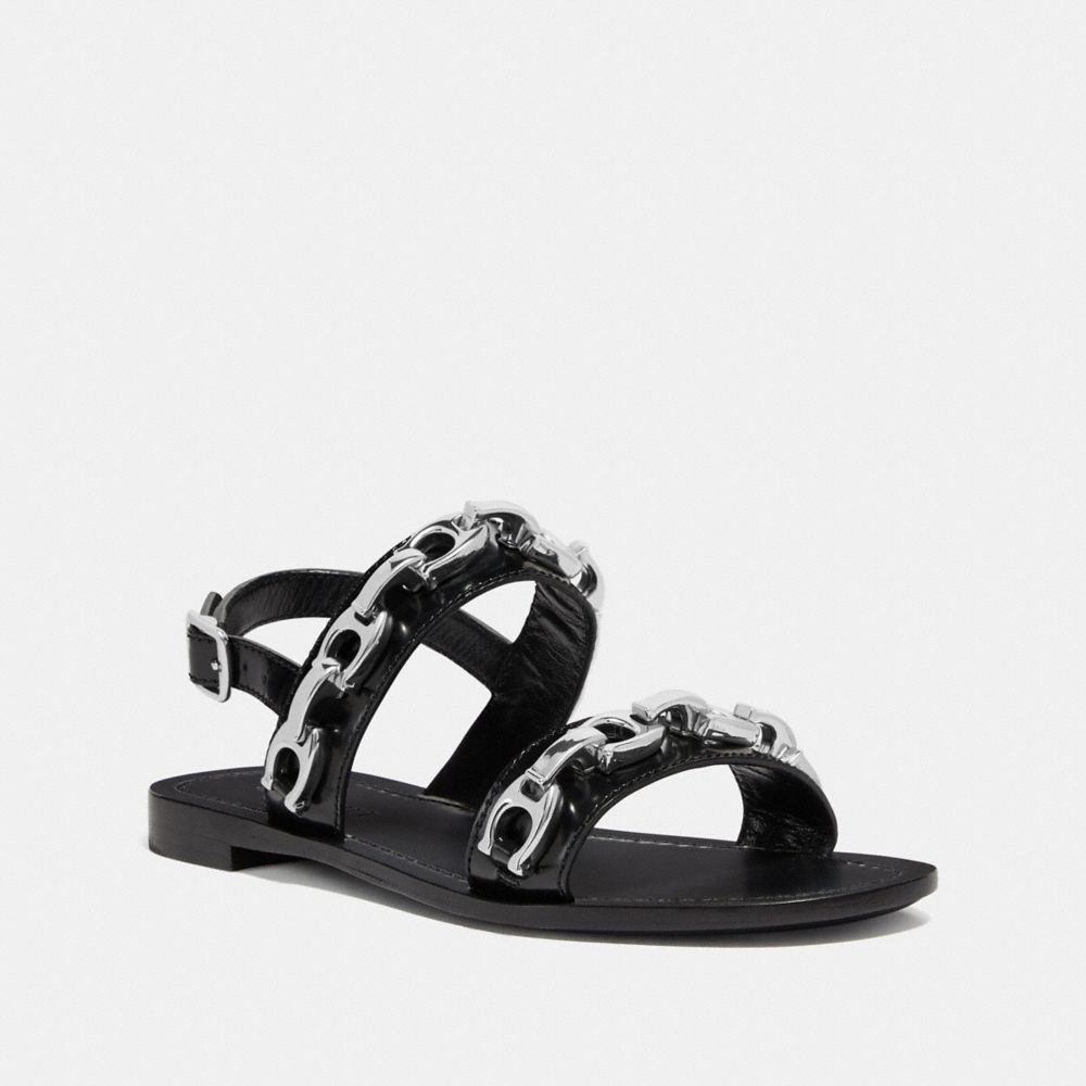 COACH FG2423 - EDEN SANDAL BLACK