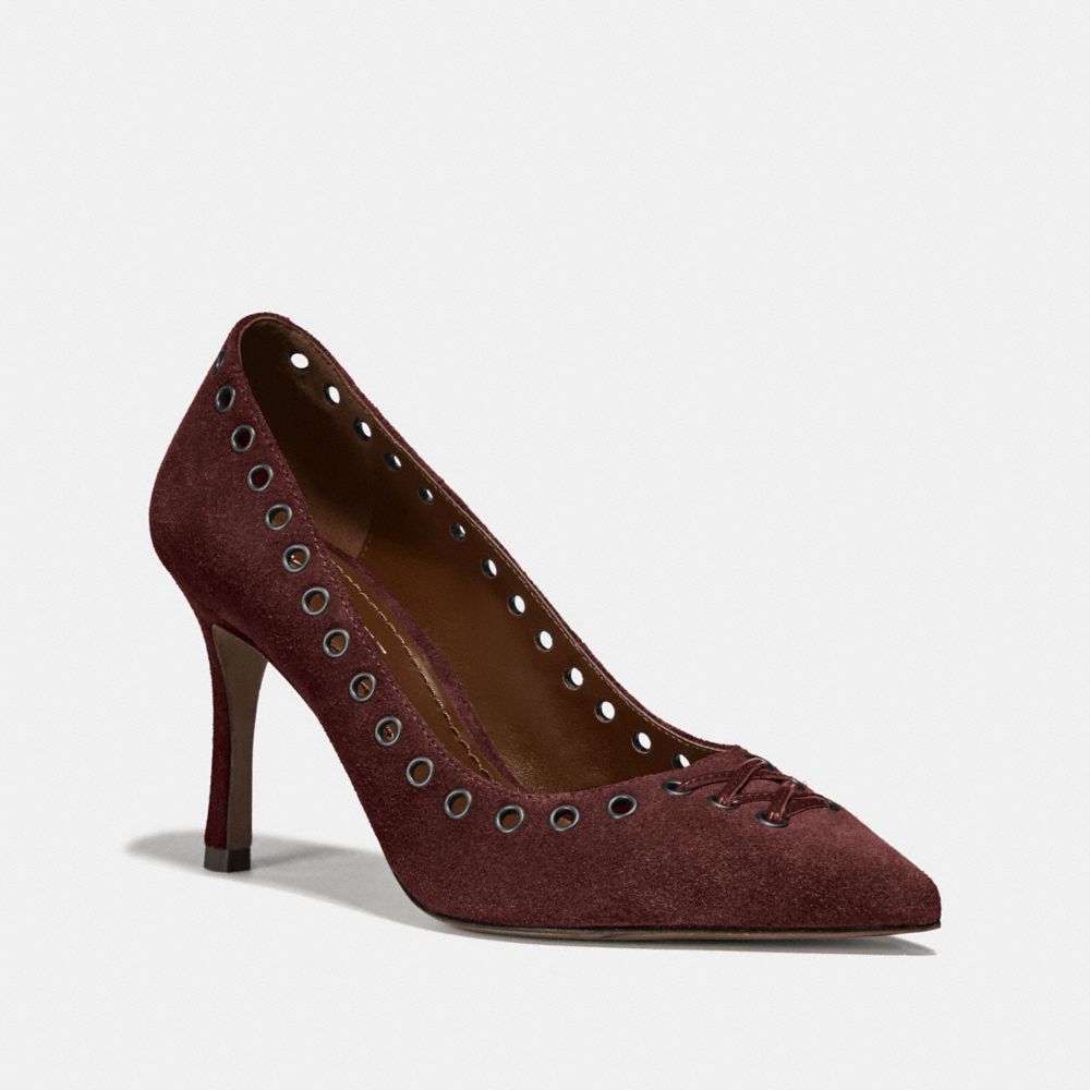 COACH FG2472 - VARICK PUMP MERLOT