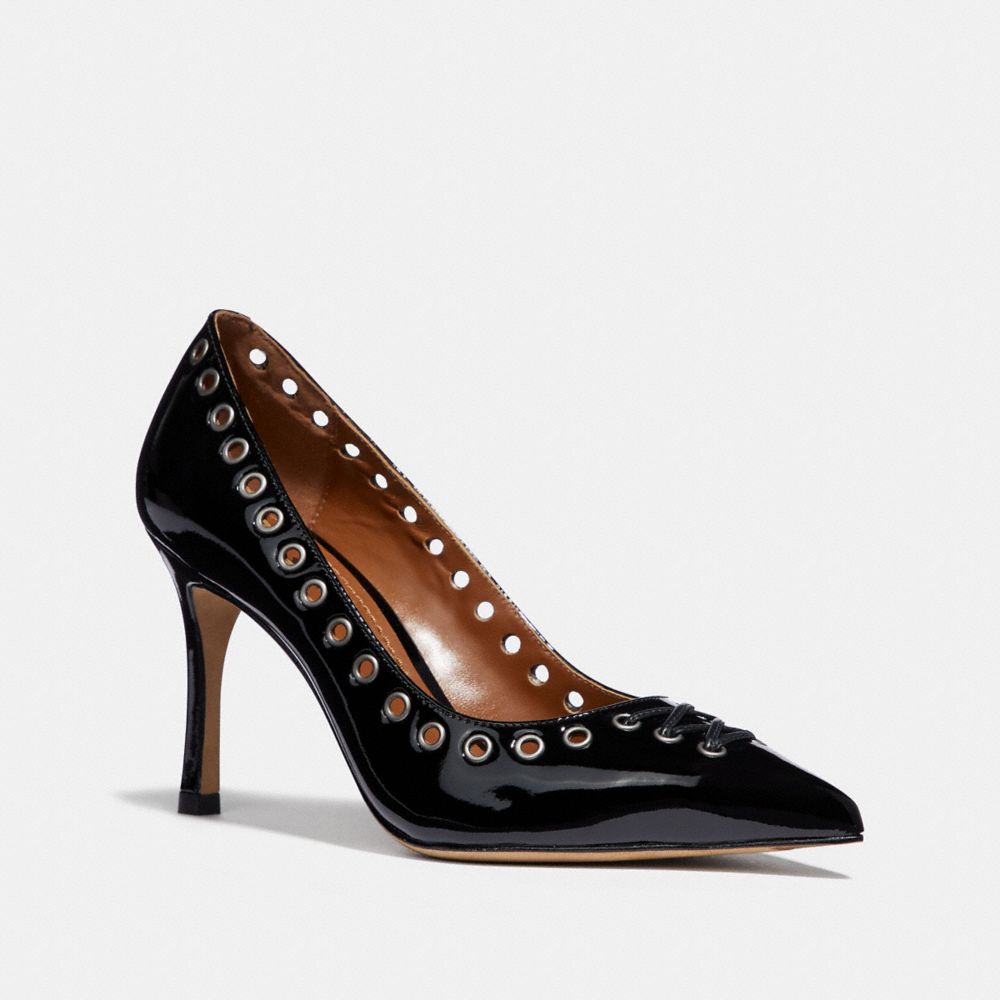 VARICK PUMP - BLACK - COACH FG2496