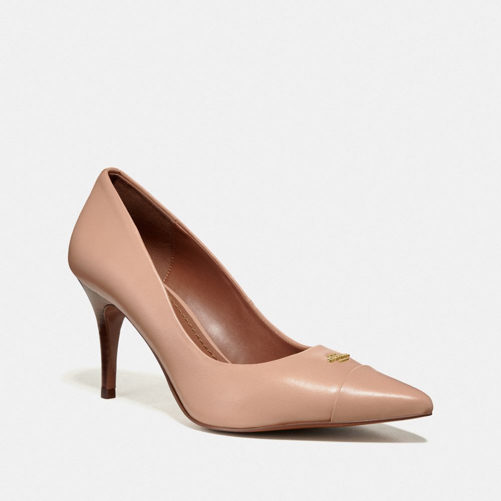 Coach patrice hot sale leather pump