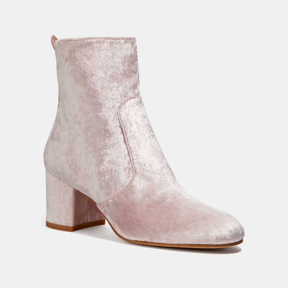 JULIET ANKLE BOOTIE - BLUSH - COACH FG2821