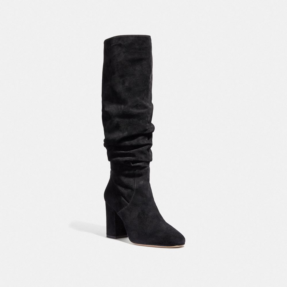 COACH FG2833 Graham Slouchy Boot BLACK