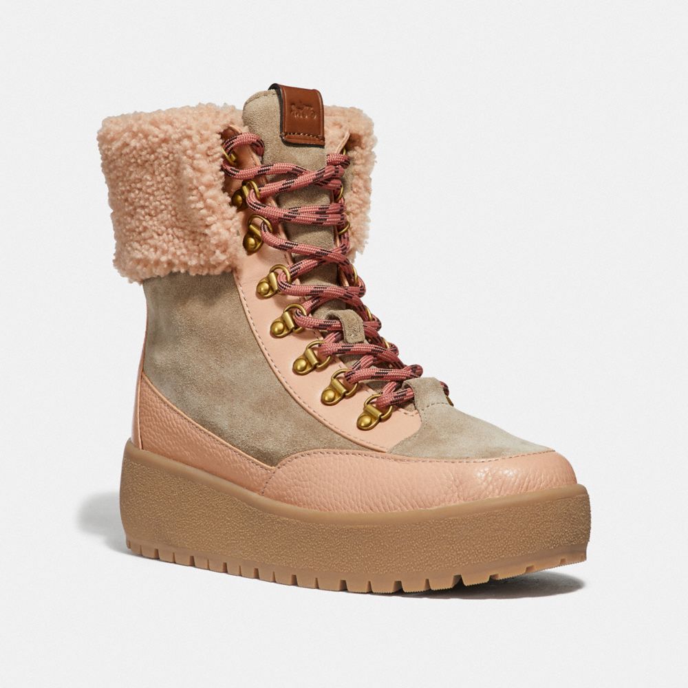 COACH FG2857 TYLER BOOT OAT/PALE-BLUSH