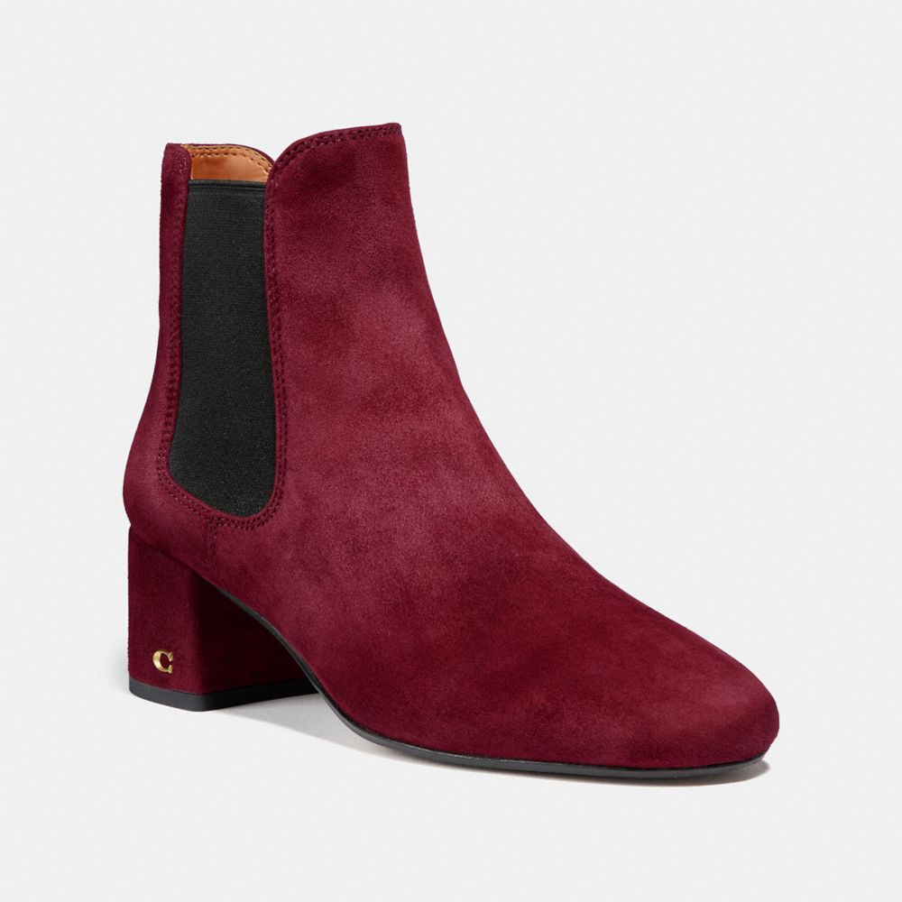 COACH FG2911 Tia Bootie WINE