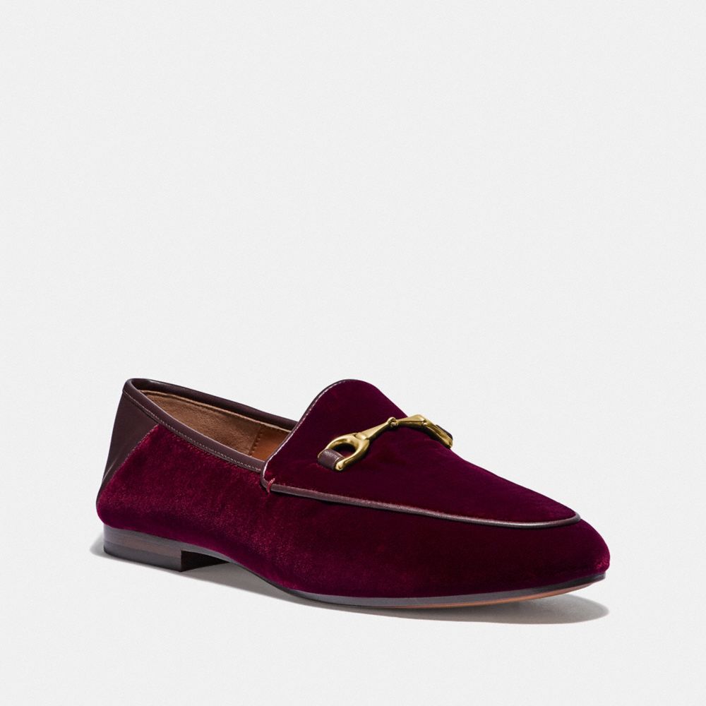 COACH FG3112 HALEY LOAFER WINE