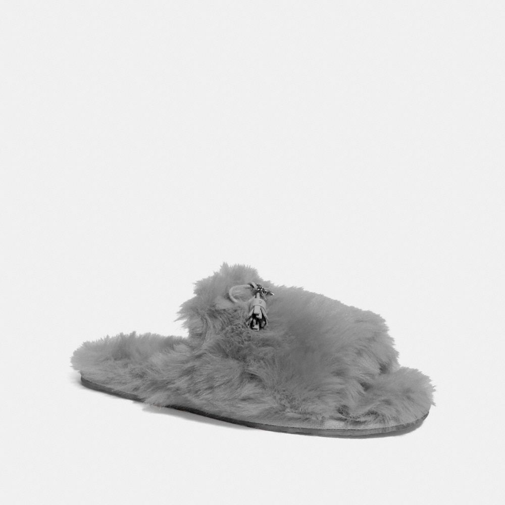 COACH FG3148 Zoe Slipper GREY