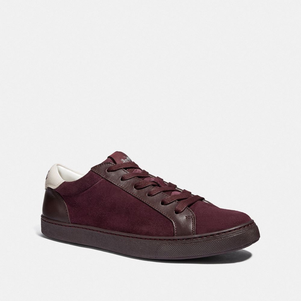 COACH FG3205 - C126 LOW TOP SNEAKER OXBLOOD