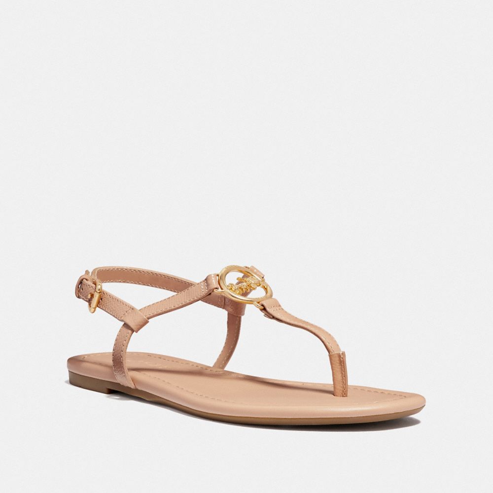 COACH FG3440 JAZMIN SANDAL BEECHWOOD