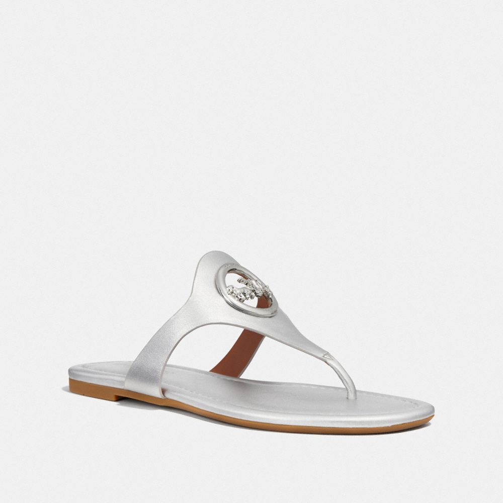 COACH FG3446 Julee Sandal SILVER