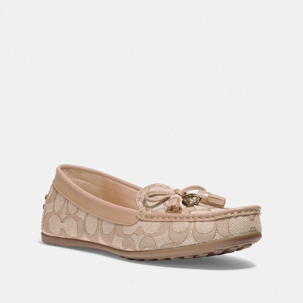 COACH FG3450 GREENWICH LOAFER LIGHT KHAKI