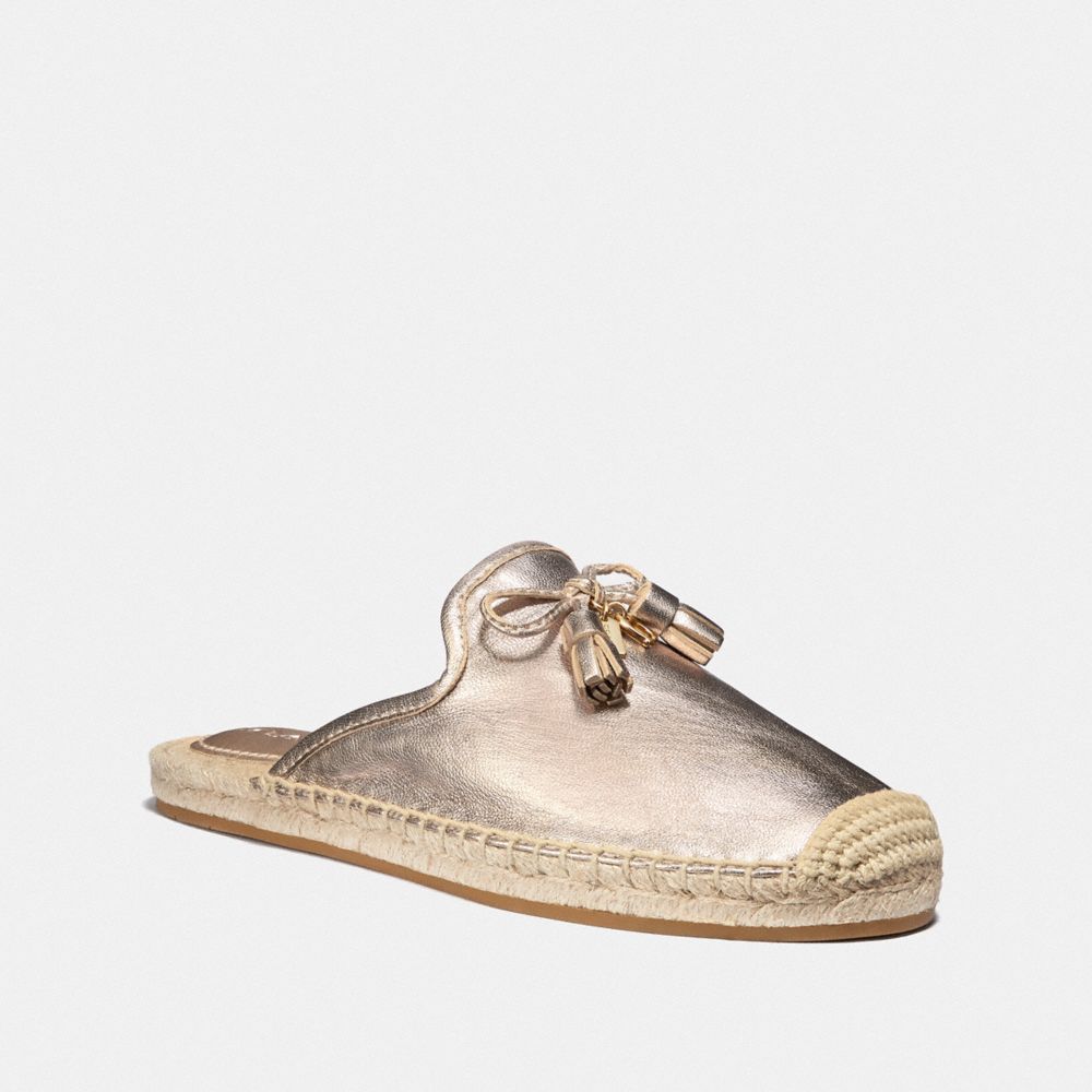 COACH FG3479 CASSIDY ESPADRILLE CHAMPAGNE