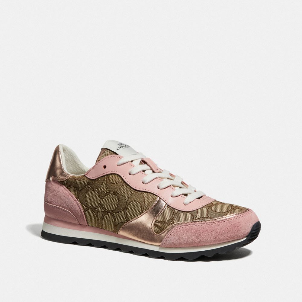 COACH C142 RUNNER - KHAKI/PETAL - FG3490