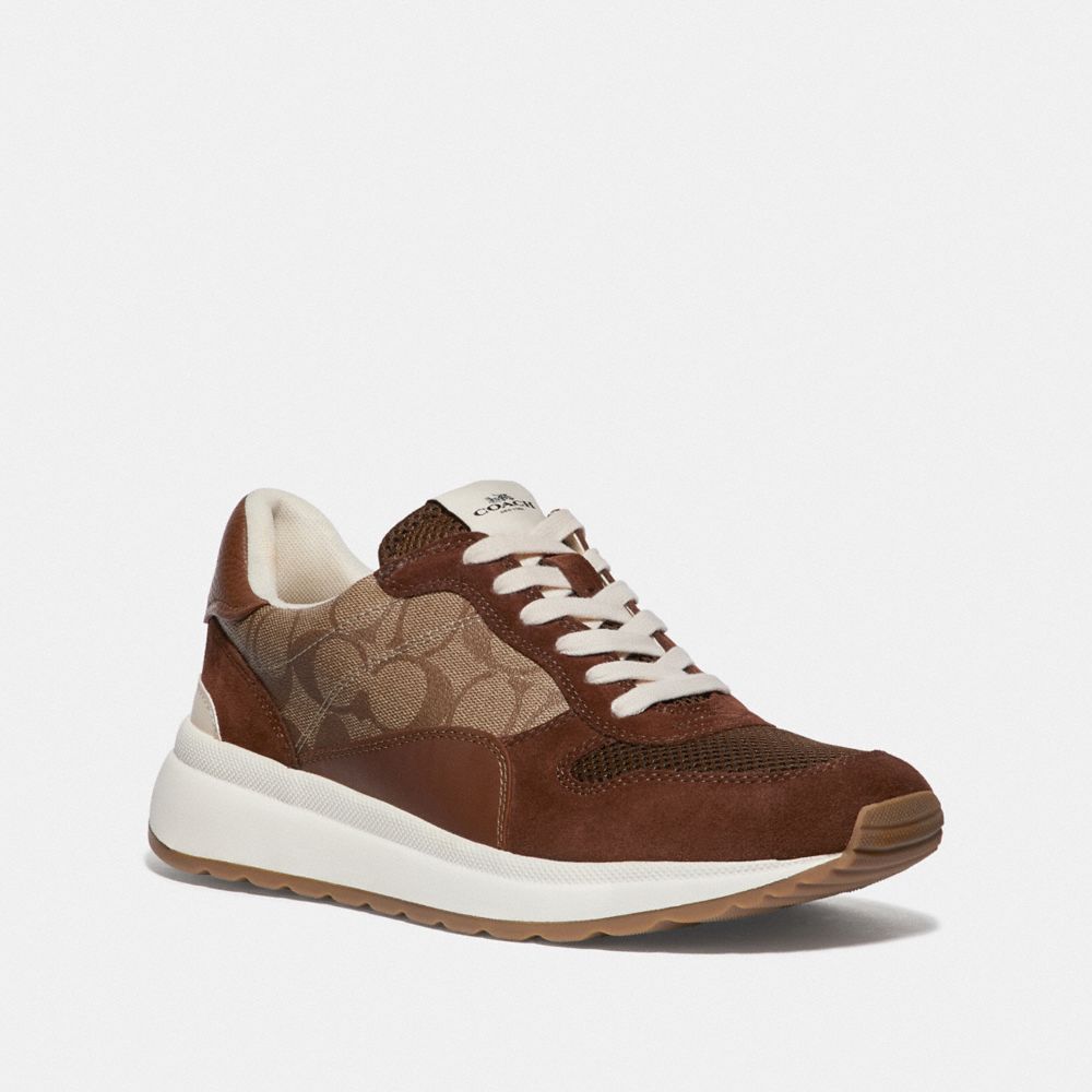 COACH TECH RUNNER - KHAKI/SADDLE - FG3511