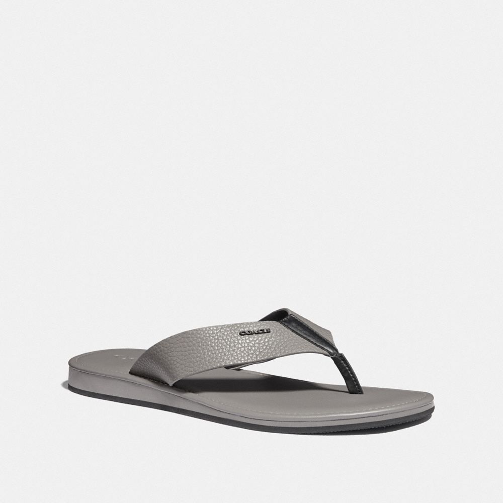 ROCKAWAY FLIP FLOP - HEATHER GREY - COACH FG3844