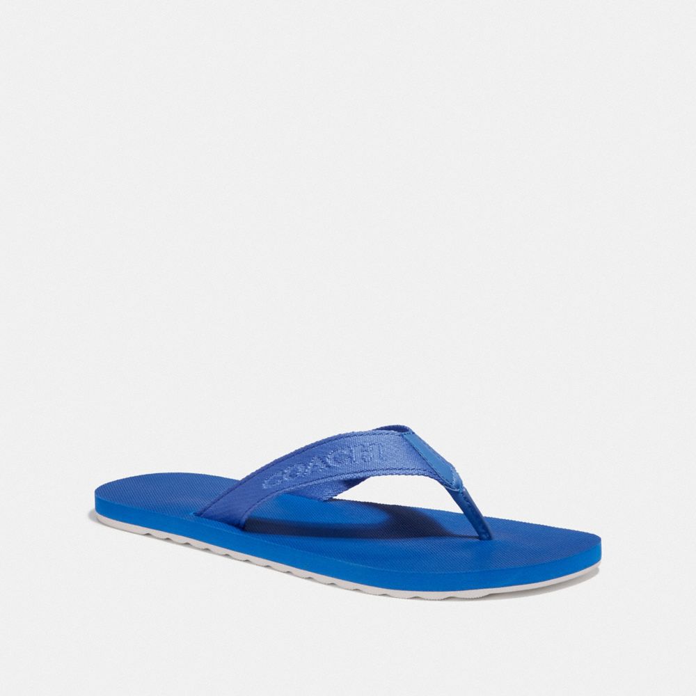 COACH FG3845 COACH FLIP FLOP VINTAGE-BLUE